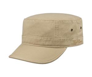 CapUniverse Cappellino Urban Army Donna/Uomo - Cuba cap Cotton con Visiera, Chiuso Dietro Autunno Primavera Inverno Estate Estate/Inverno - S/M (54-57 cm) Beige