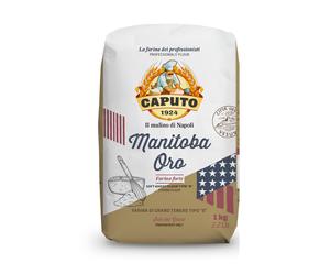 Caputo Farina “0” Manitoba Oro 1 kg - 10 Confezioni - Alta Forza