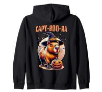 Capy-Boo-Ra Capybara Strega Halloween Felpa con Cappuccio