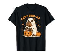 Capy-Boo-Ra Funny Ghost Capybara Halloween Costume Maglietta
