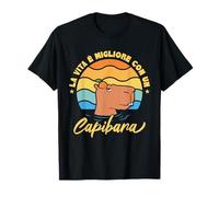 Capy Capybara Capibara Maglietta
