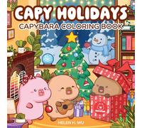 Capy Holidays: Capybara Coloring Book