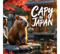Capy In Japan: Coloring Book | Bold Easy To Color | +35 Pages Unique images Perfect For all Ages