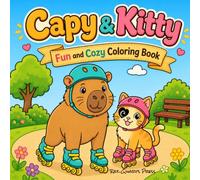 Capy & Kitty: Fun and Cozy Coloring Book