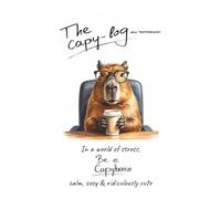 Capy-Log: Capybara Notebook for Kids & Adults. Cute Animal Journal with lined pages, Word Map, Periodic Table, Multiplication Tables & Computer ... Co-worker, Boss. Loot bags, Stocking stuffers