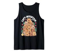 CAPY-Mountain Carini Capibara impilati Kawaii Sonno Canotta