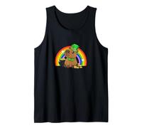 Capy Saint Patricks Day St Paddy's Green Shamrock Capybara Canotta
