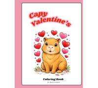 Capy Valentine's: Coloring Book