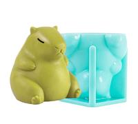 Capybara 3D, stampo in silicone, a forma di figura animale , strumento di cottura flessibile | Kit per la produzione di per cubetti di ghiaccio, sapone artigianale