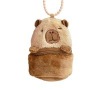 Capybara Accessori Borsa Divertente Valuta Cortile Carino Borsa di Conservazione Del Portafoglio Dolce Mignon Bag Borsa Borsa a Forma Della Moneta, marrone chiaro, vedi descrizione, Vedi descrizione