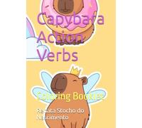 Capybara Action Verbs: Coloring Booklet