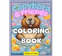 Capybara and friends: Coloring Book