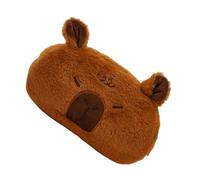 Capybara - Astuccio portapenne in peluche, astuccio kawaii con cerniera, morbido portapenne, organizer per feste di compleanno, rientro a scuola, studenti, articoli di cancelleria, D,