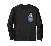 Capybara Axolotl Pocket Cute Animal per Bambine e Ragazze Maglia a Manica