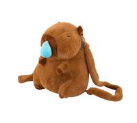 Capybara Backpack - Capybara School Bag | Capybaraa Bags | Cartoon Stylish Schoolbag | Lightweight Stuffed Animal Bookbag | Casual Daypacks For Outdoor Traveling Cycling, Travel Bags With Straps