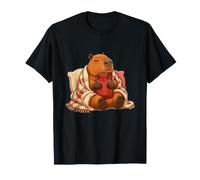 Capybara - Borsa dell'Acqua Calda Autunnale Maglietta
