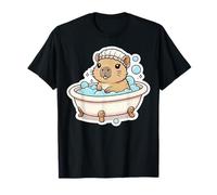 Capybara Bubble Bath Self Care Coccolatevi i Bambini Maglietta