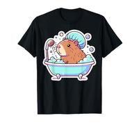 Capybara Bubble Bath Self Care Coccolatevi i Bambini Maglietta