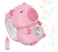 Capybara Bubble Machine - 12,4 x 14,8 x 8,8 cm Cute Automatic Capybara Bubble Blower Maker | Portatile Summer Outdoor Toy, Bubbles Maker Toys For Family Gatherings Or Children's Birthday Parties