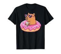 Capybara Bubble Tea Lovely Cute Capyboba Boba Milk Tea Maglietta