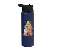 Capybara & Bubble Tea, per ragazze, tartaruga Stainless Steel Insulated Water Bottle
