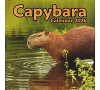 Capybara Calendar 2026: 12 Months Organizer For Home & Office Organizer , Mens , Womens , kids