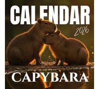 Capybara Calendar 2026