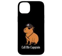 Capybara Call Me Capytain Pirate Animal Lover Ragazzi Ragazze Bambino Custodia per iPhone 14 Plus