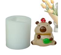 Capybara Candle Mold, Animal-Shaped Candle Mold, Capybara Silicone Mold, Ice Cream Capybara Mold, Silicone Cake Mold for Candles, Resin Statue Mold, Soap Making Mold, Clay Capybara Mold