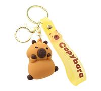 Capybara Chain, Key Chains, Adorable Design Couple's Accessory Anti-Lost Feature Versatile Decoration Premium Quality, Charm Decoration for Bag Wallet Purse Women Men Daily Travel Outdoor Activity