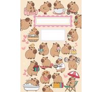 Capybara Chill Beige: Pastel Notebook for Journaling, Lists, and Cozy Creativity: Kawaii Capybara-Themed Journal with Matte Softcover and 120 Lined ... Animal Fans, and Gentle Self-Expression