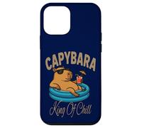 Capybara Chill Vibes Re del Relax - Animale Divertente Custodia per iPhone 12 mini