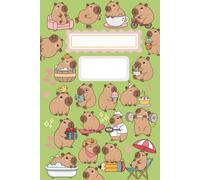 Capybara Citrus Vibes: Lime Green Pastel Notebook for Writing, Lists, and Creative Notes: Kawaii Capybara Journal with Matte Softcover and 120 Lined ... Animal Fans, and Everyday Organization