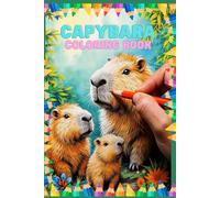 Capybara Coloring Book - A Relaxing and Fun Artistic Journey!