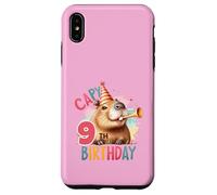 Capybara Compleanno Abbigliamento Party Decor per bambini Custodia per iPhone XS Max