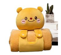 Capybara - Coperta Capybara Plush | Simpatico tappetino per dormire per bambini a forma di capybara multiuso e confortevole, da viaggio per ufficio, scuola, scuola