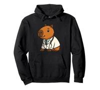 Capybara - Costume da dottore per amanti degli animali, per ragazzi e ragazze Felpa con Cappuccio
