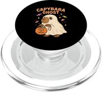 Capybara Costume da fantasma di Halloween per i fan degli animali carini PopSockets PopGrip per MagSafe