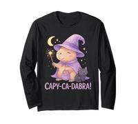 Capybara Costume da Strega di Halloween per i Fan della magia Carina Maglia a Manica