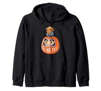 Capybara Costume Giapponese Daruma Bambola Giappone Ragazzi Ragazze Felpa con Cappuccio