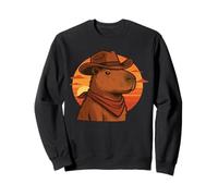 Capybara Cowboy Zen e Deserto Selvaggio Felpa