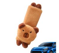 Capybara, cuscino per auto, cuscino per animali domestici, comodo supporto per il collo | Capybara -spalla, simpatico cuscino animale, imbottitura per cinture di sicurezza per auto e
