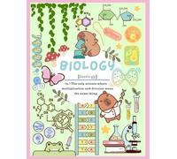 Capybara Cute Biology Notebook | White page Lined Notebooks for School | Included Periodic Table and Metric Prefixes | Notebooks- Sizes 8.5x11 | ... teens, young adults, and all capybara lovers!