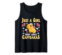 Capybara Cute Capybara Animal Lovers Gift Capybara Girl Canotta