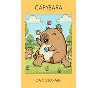 Capybara da colorare