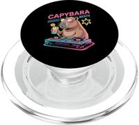 Capybara DJ Fa Ballare Con La Musica Divertente Eclettica PopSockets PopGrip per MagSafe