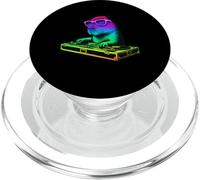 Capybara DJ Music Party Amante degli animali PopSockets PopGrip per MagSafe
