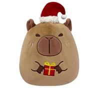 Capybara Dolls Plush Toy,25 cm Cute Xmas Plush Pillow Toys Stuffed Capybara Doll Toy,Christmas Plushies Soft Toys,Christmas Collection Cuddly Toy for Kids Girls Boys Xmas New Year Gift