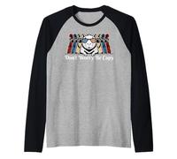 Capybara Don't Worry Be Capy Lovers Vintage 4 luglio #25D46 Maglia con Maniche Raglan