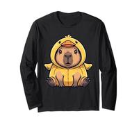 Capybara Duck Cute Cartoon Kawaii Costume Maglia a Manica